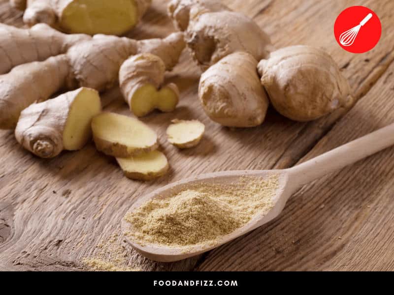 White Ginger can be grated, sliced or dried and powdered. It is an essential cooking spice.