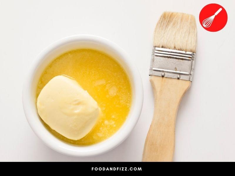 A lot of recipes call for butter in its liquid form.
