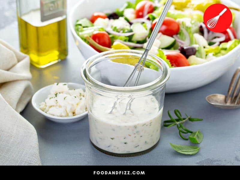 Ranch dressing is the number one salad dressing in the U.S.