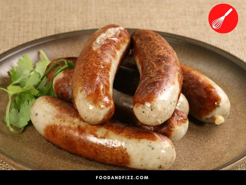 Bratwurst may be grilled directly but it may result in uneven cooking.