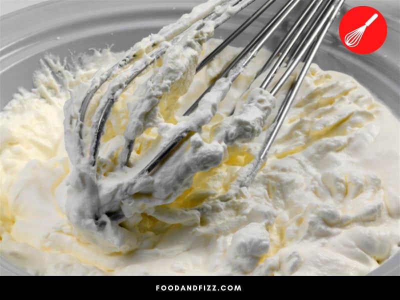 Cream is the fatty layer that rises to the top of unhomogenized milk and skimmed off.