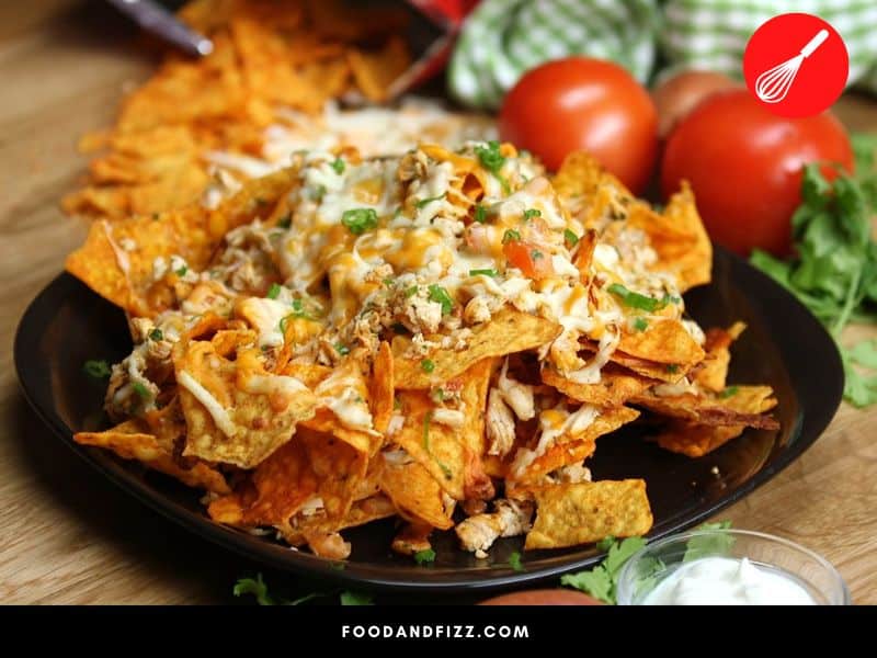 Doritos are versatile snacks and can be used in various dishes, like salad.
