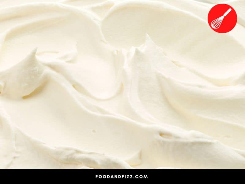 Double cream has at least 48% fat content and is not pourable.