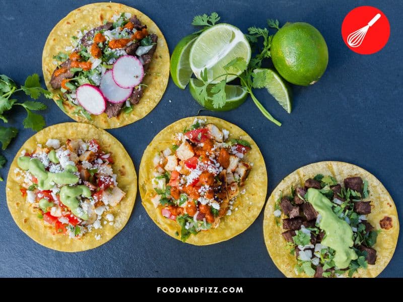 Flavorful meat is necessary for good tacos.