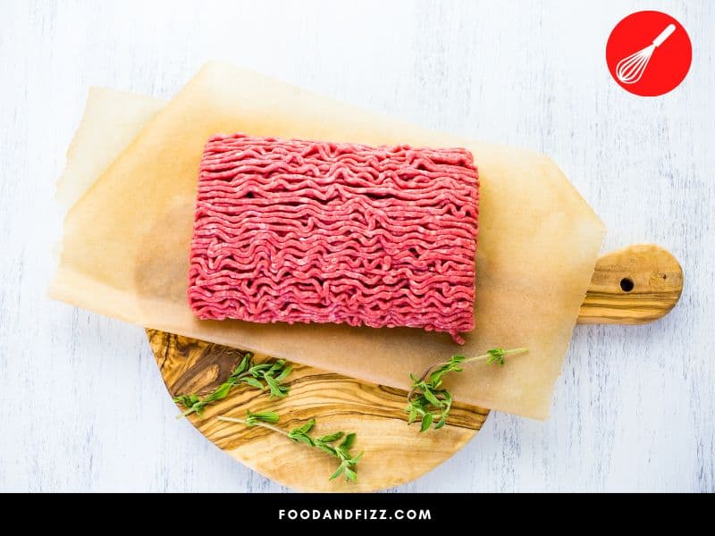 Ground beef that is fresh and safe to eat should not have an off appearance, odor or texture.