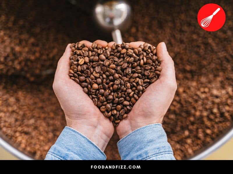 It is better to buy whole beans and then just grind them yourself as and when you need them, to ensure fresh coffee.