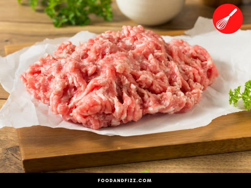 Never leave ground beef for more than 2 hours at room temperature to prevent bacterial contamination and spoilage.