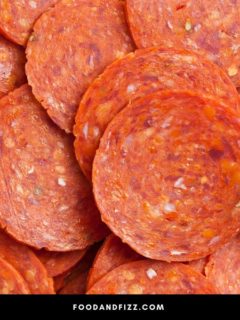 Pepperoni is cured and fermented, which means it is safe to eat without further cooking.