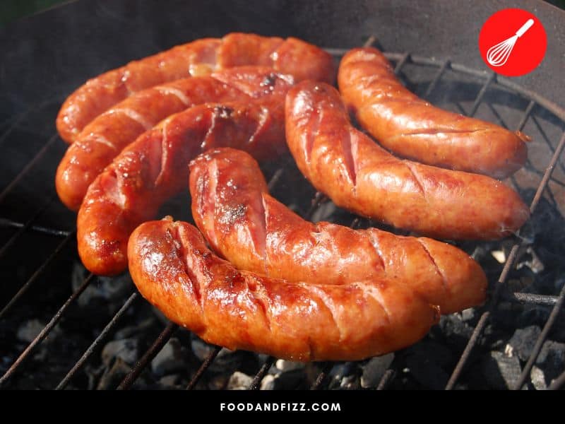 Sausages may be grilled or deep fried depending on how you want to enjoy them.