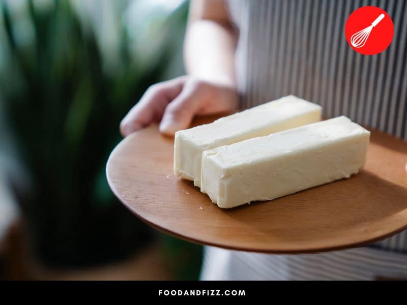 Too much butter may lead to obesity and other health issues. 