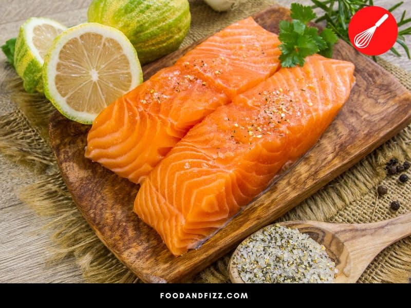 Fish protein contains more omega oils than chicken.