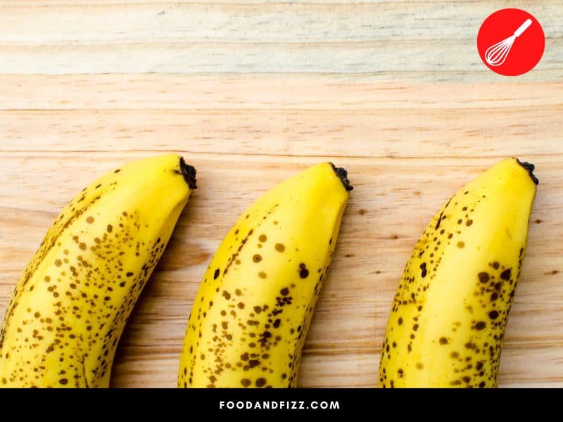 Fruits can turn brown and develop pigmentation as they become overly ripe.