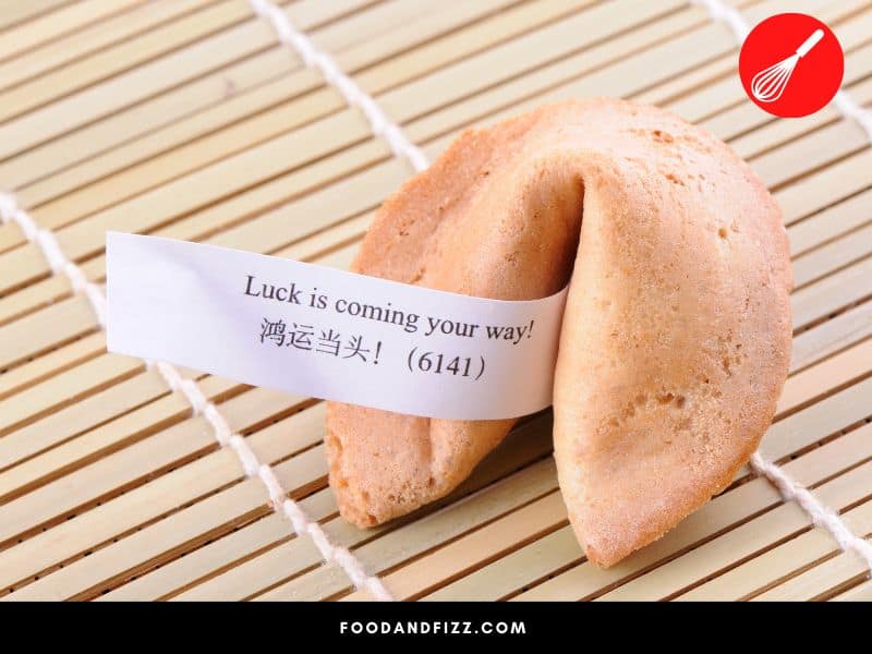 If you get a fortune cookie without fortune, some believe you are owed good luck.