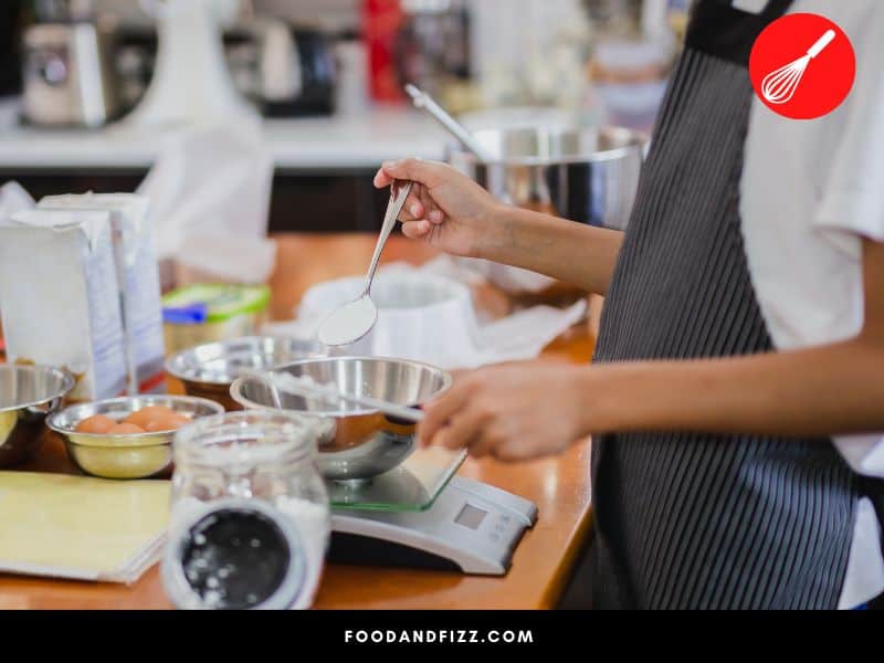 Measuring ingredients allows you to consistently make good recipes and save on costs in the long run.