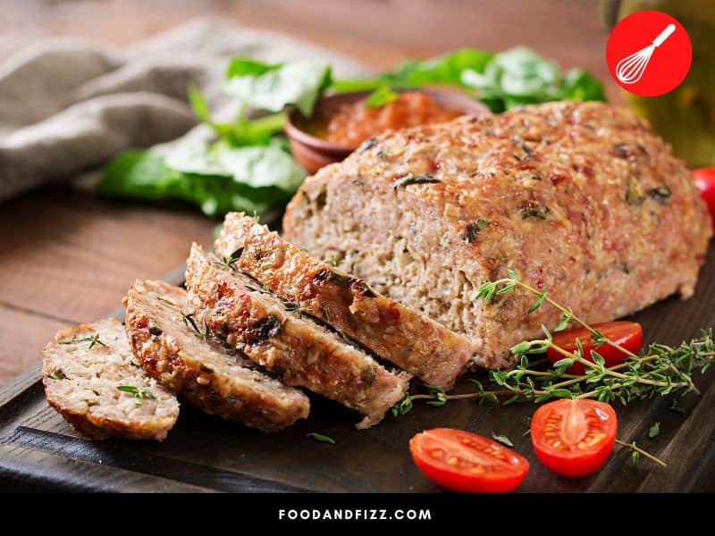 Meatloaf is only one of many recipes where you can use a combination of ground beef and ground turkey.