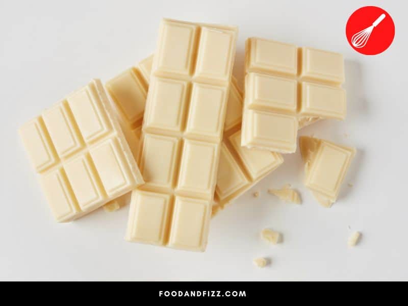 Nutella is made using white chocolate.