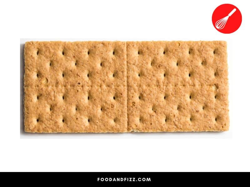 One serving of graham crackers is equal to 2 full sheets, 4 squares or 8 crackers.