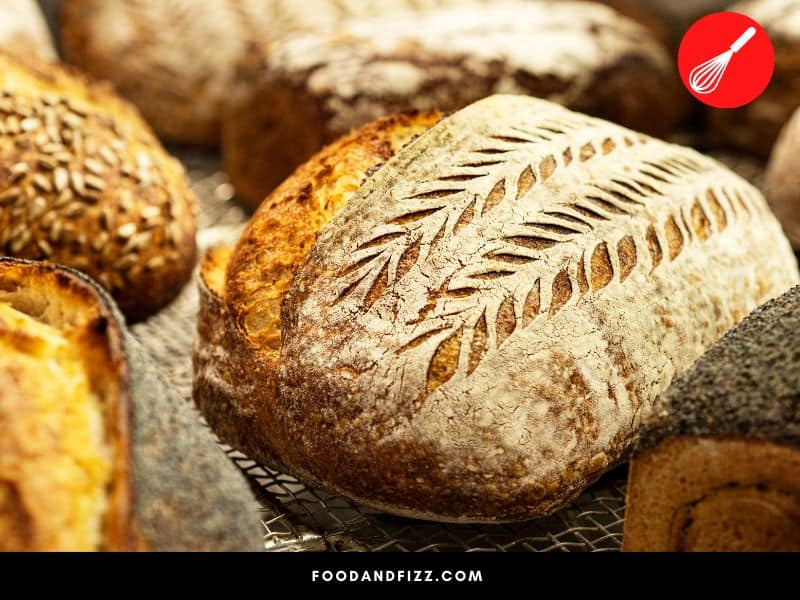 Sourdough contains less gluten than regular bread but is not gluten-free.