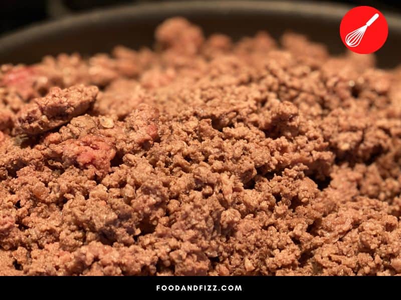 The appearance of mold, discoloration, an off smell and taste and a slimy texture all signal that the ground beef has gone bad.