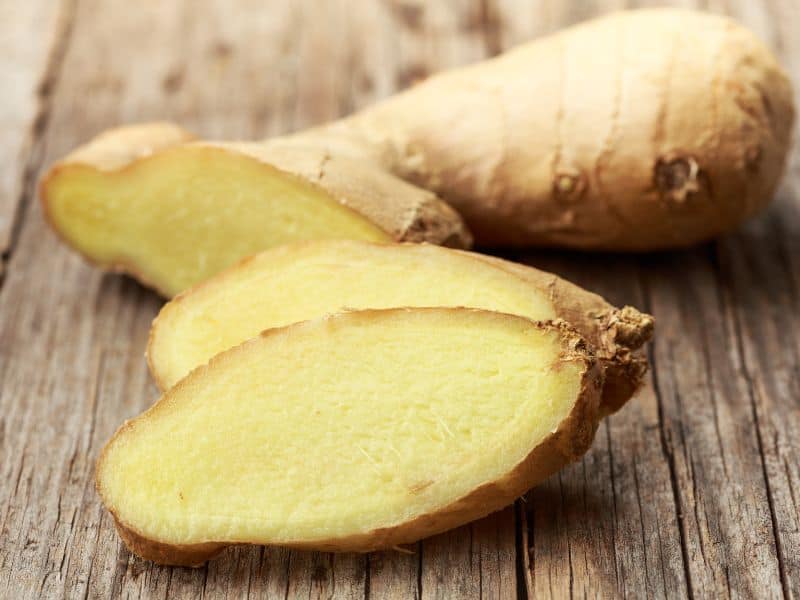 Ginger can help neutralize unpleasant fishy smells and tastes in seafood dishes.