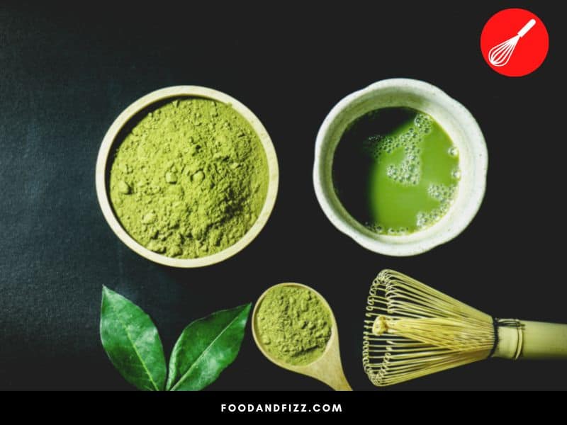Matcha green tea is full of health-promoting antioxidants.