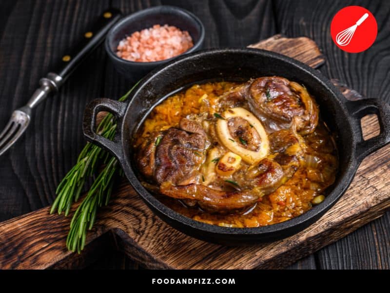 Osso Bucco means "bone with a hole" in Italian.