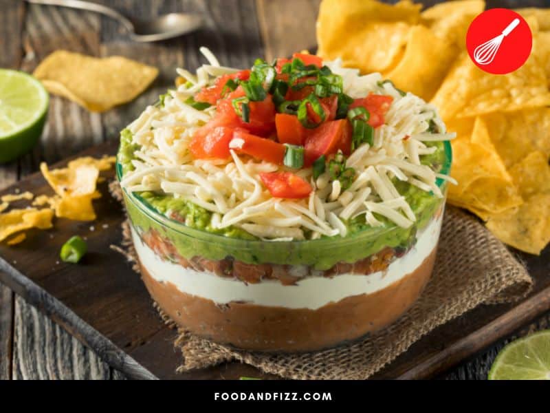You can mix taco seasoning into sour cream to make a Mexican 7-layer dip.