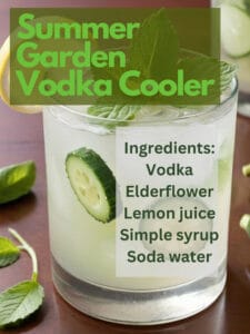 Summer Garden Vodka Cooler