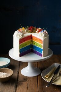 Rainbow cake recipe